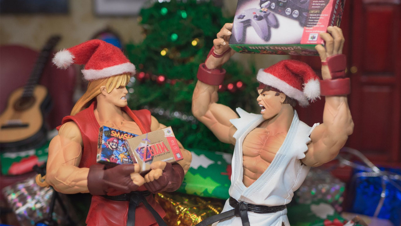 streetfighter kerstmis