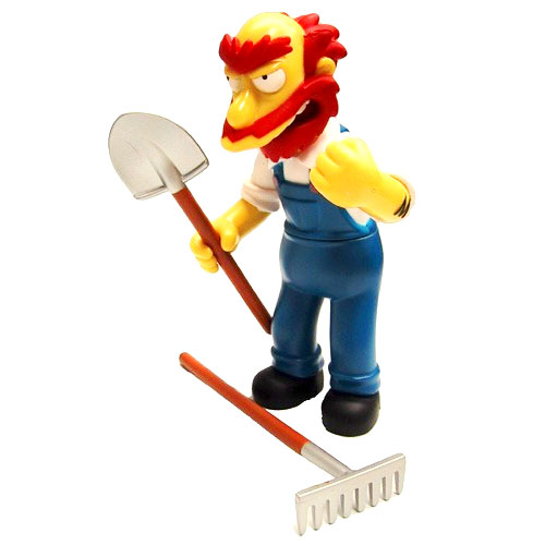 Groundskeeper Willie Playmates Toys Actiefiguur