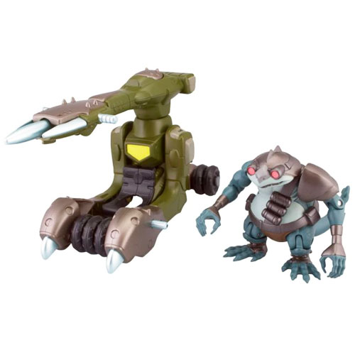 Cannon & Lizard Bandai Actiefiguur