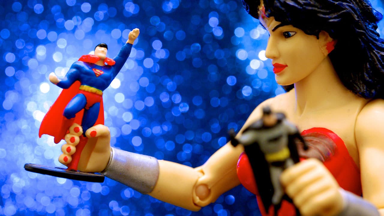 verhouding speelgoed figuren poppetjes