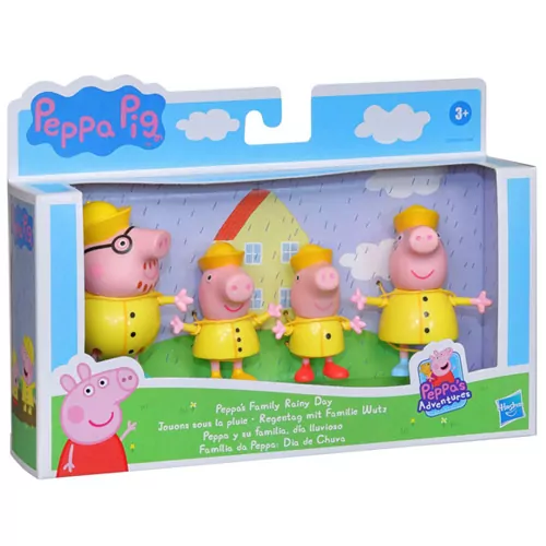 Familie Pig Regenpak Hasbro Speelfiguren